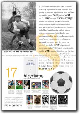 sport et litt&eacute;rature